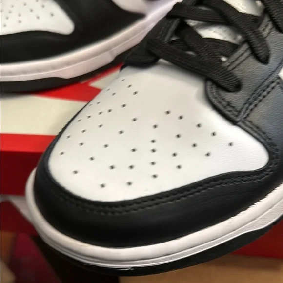 Nike Black and White Panda Sneakers - Picture 5 of 6